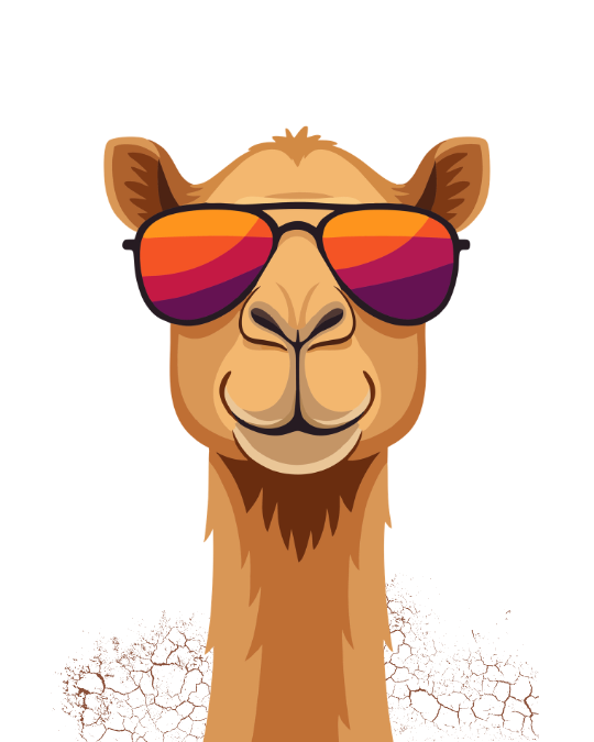 MOC27 camel mascot